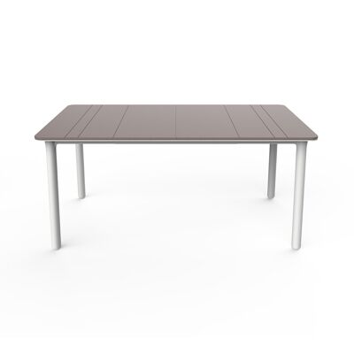 NOA TABLE 160x90 SAND WHITE LEGS VT04173
