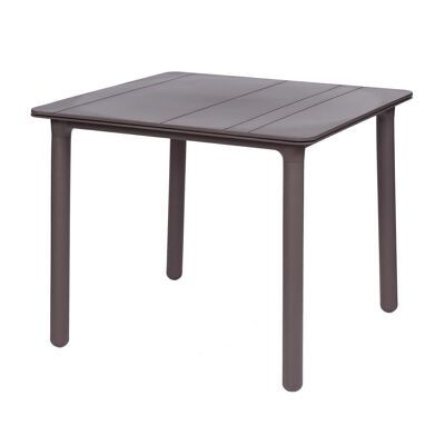 NOA TABLE 90x90 CHOCOLATE CHOCOLATE LEGS VT04280