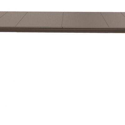 NOA TABLE 160x90 CHOCOLATE CHOCOLATE LEGS VT04282