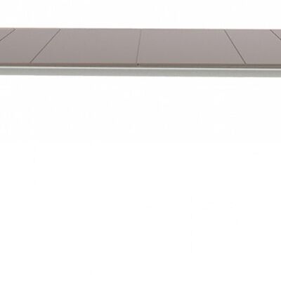 NOA TABLE 160x90 PIEDS BLANC CHOCOLAT VT04283