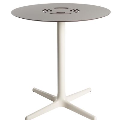 TOLEDO AIRE TABLE Ø70 IVORY VT04870