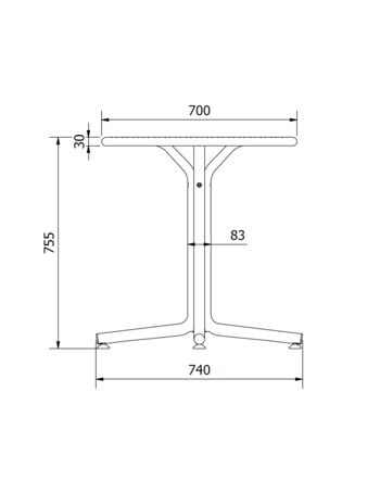 TABLE BINI TOSCANO VT05396 2