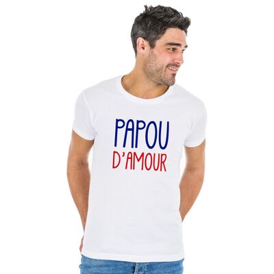 WHITE PAPU LOVE TSHIRT