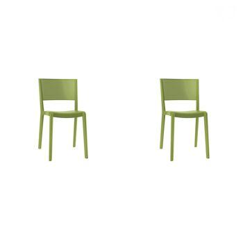 SET 2 CHAISE SPOT VERT OLIVE VT21117 1