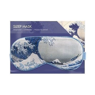 Sleeping mask, Hokusai, Great Wave