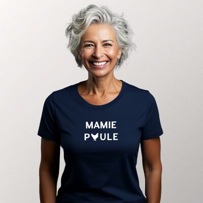 GRANNY HEN 2 WAF BLU MARINO TSHIRT