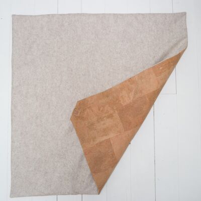 Evette Play Mat In Cork And 100% Natural Wool
