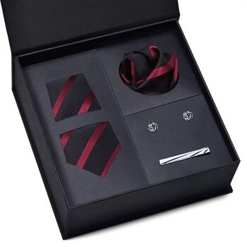 Cravate de luxe dans une boîte cadeau | Soie | Boite cadeau 9