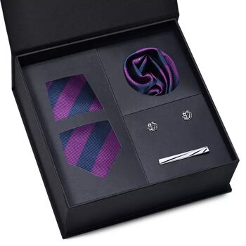 Cravate de luxe dans une boîte cadeau | Soie | Boite cadeau 10