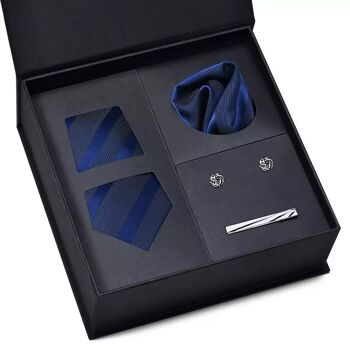 Cravate de luxe dans une boîte cadeau | Soie | Boite cadeau 11