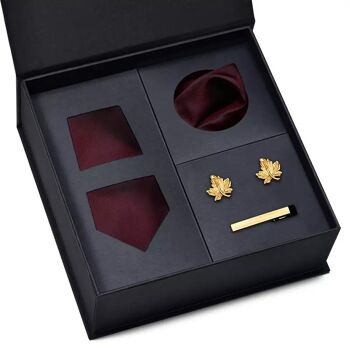 Cravate de luxe dans une boîte cadeau | Soie | Boite cadeau 13