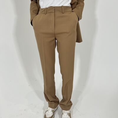 PIATZO - Pantalon tailleur CAMEL