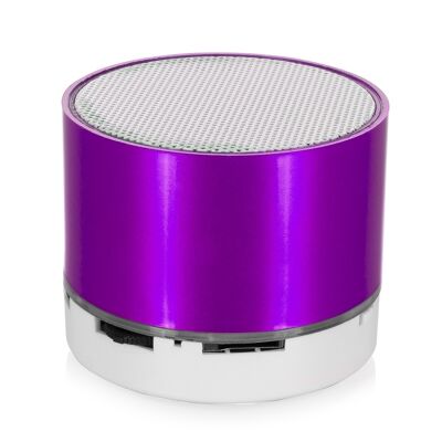 Altavoz compacto Viancos Bluetooth 3.0 de 3W, con luz led, manos libres y radio FM. DMAK0638C58