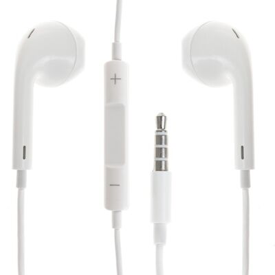 HEADPHONES WITH CONTROL REMOTE AND HANDS-FREE FUNCTION DMX023WHITE