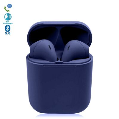 DAM D120 TWS Bluetooth 5.0 touch headphones with charging base and automatic synchronization with pop-up window DMAB0250C73