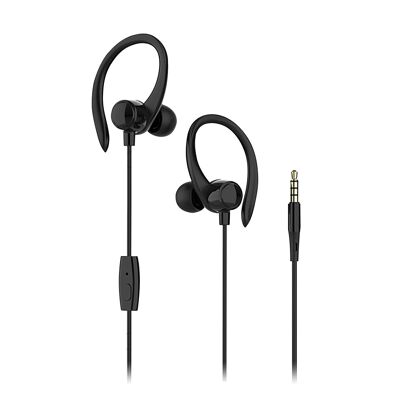 S07 wired sports headphones, maximum support. Micro and built-in control button. DMAK0220C00