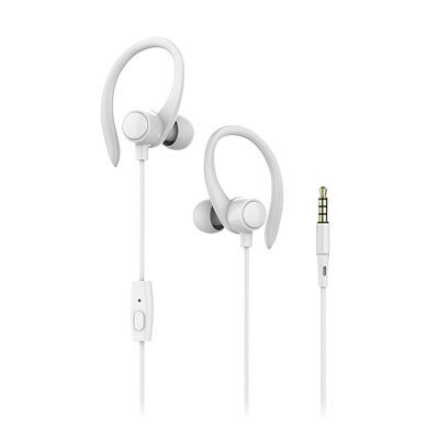 S07 wired sports headphones, maximum support. Micro and built-in control button. DMAK0220C01
