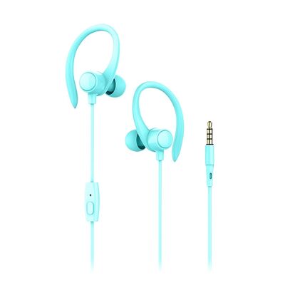 Auriculares deportivos S07 con cable, máxima sujeción. Micro y botón de control incorporado. DMAK0220C30