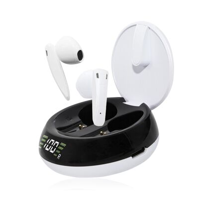 Mini 08 TWS Cuffie Bluetooth 5.2. Base di ricarica con schermo. DMAK0219C01