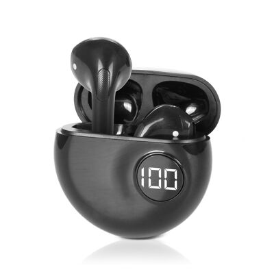 TWS Apro 6 Bluetooth 5.1 earphones. 200mAh charging base with screen. DMAK0634C00