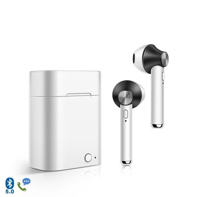 TWS D012 Cuffie Bluetooth 5.0 con base di ricarica da 500mah DMAB0218C00