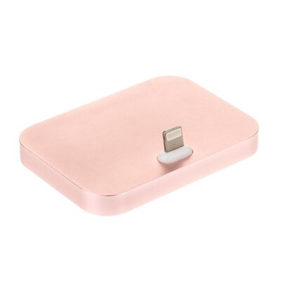 FLAT CHARGING BASE FOR Iphone 5/6/7/8/X LIGHTNING 8 PINS DMS074MGOLDROSE
