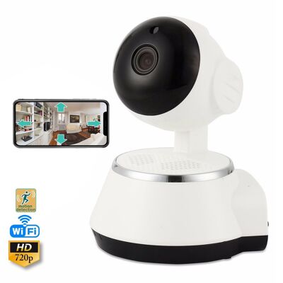 Motorized Wifi IP camera 360° HD 720P, night vision, motion detector DMAB0178C01