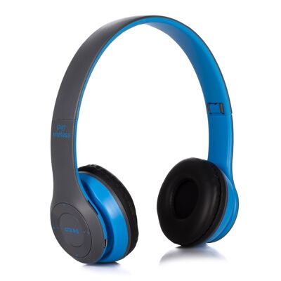 P47 Bluetooth 5.0 +EDR headphones with built-in FM radio and Micro SD reader. DMAK0221C30