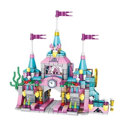 Castle 12 in 1, with 566 pieces. Build 12 individual models with 2 shapes each. DMAK0287C91