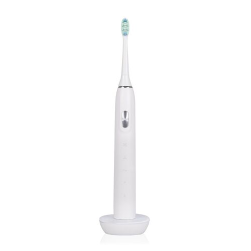 Cepillo dental eléctrico sónico ET06 con 4 modos de cepillado y base de carga. Incluye 2 cabezales. DMAF0078C01