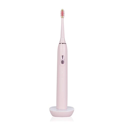 Cepillo dental eléctrico sónico ET06 con 4 modos de cepillado y base de carga. Incluye 2 cabezales. DMAF0078C56