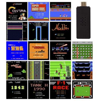 Console de jeu vidéo rétro HD, avec 2 manettes sans fil. Inclut 660 jeux 8 bits classiques. DMAG0212C00 3