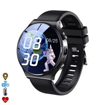 Tracker D12W-XT Smartwatch 4G LBS + Wifi. Avec thermomètre, moniteur cardiaque, tension artérielle et oxygène. DMAN0011C00 1