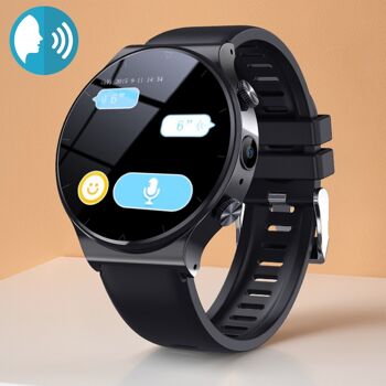 Tracker D12W-XT Smartwatch 4G LBS + Wifi. Avec thermomètre, moniteur cardiaque, tension artérielle et oxygène. DMAN0011C00 4