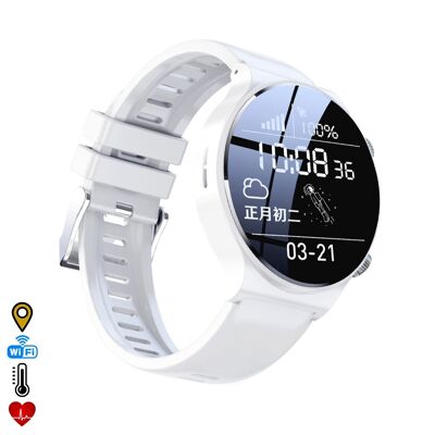 Tracker D12W-XT Smartwatch 4G LBS + Wifi. Con termometro, cardiofrequenzimetro, pressione sanguigna e ossigeno. DMAN0011C01