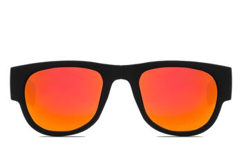 Lunettes de soleil polarisées effet miroir, pliables et enroulables UV400 SDAA0002C1700 7