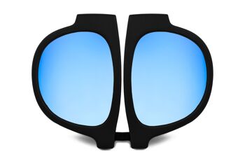 Lunettes de soleil polarisées effet miroir, pliables et enroulables UV400 SDAA0002C3000 9