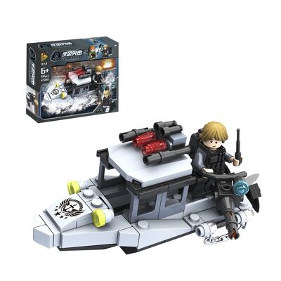 Small military hovercraft, 114 pieces. DMAK0318C91