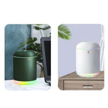 KST09 Humidificateur 1 litre avec lumière LED multicolore ambiante. 2 intensités de nébulisation. Fonction de stérilisation, compatible avec l'hydroalcool. DMAG0209C21 4