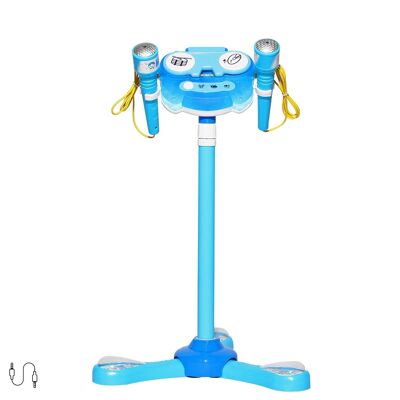 Children's karaoke kit with 2 microphones and support stand DMAD0072C30