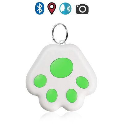 Localizador PAW Bluetooth 4.0 multifunción, con indicador GPS de última localización. Para mascotas, llaves, maletas, etc. DMAH0124C20