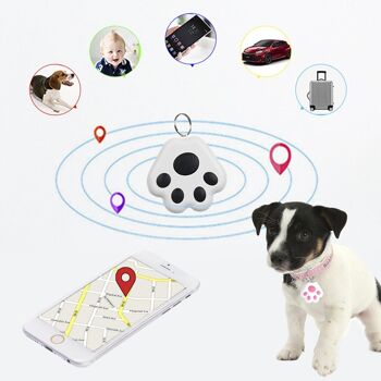 Tracker multifonction Bluetooth 4.0 PAW, avec indicateur GPS du dernier emplacement. Pour animaux de compagnie, clés, valises, etc. DMAH0124C20 2