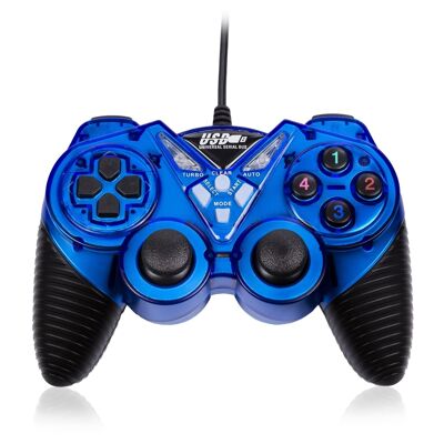 USB gaming controller for PC, with cable. 12 button, analog joysticks. DMAG0016C30