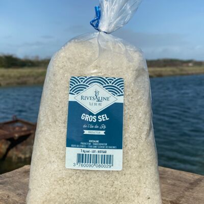Grobes Salz von der Île de Ré 1 kg