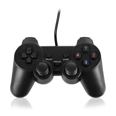 USB controller with vibration compatible with PC / PS3. DMAG0020C00