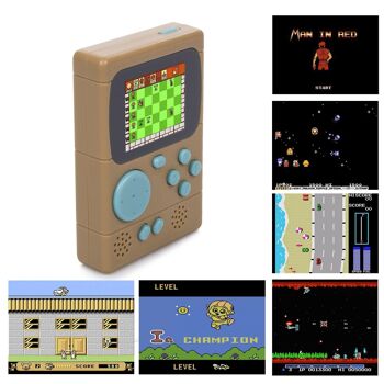 Mini console portable Retro Pocket Player avec 198 jeux 8 bits, écran 2 pouces. DMAH0007C41 3