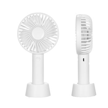 Mini ventilateur portable avec batterie rechargeable avec base de table. DMAC0095C01 5