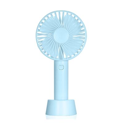 Mini portable fan with battery and desktop support. DMAF0171C31