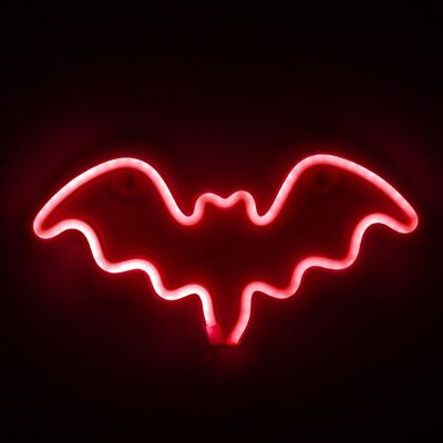 Neon hanging red Bat design. DMAN0111C50V12