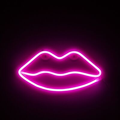 Neon pendant pink design Lips. DMAN0111C55V05
